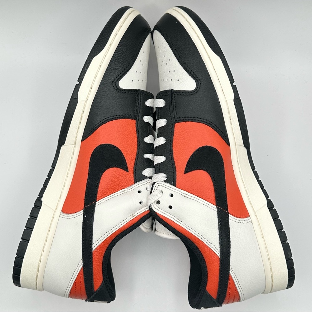 Men’s Nike Dunk Low Retro Phantom/Black-Vintage Coral HQ4988-030 Size 11 New - Picture 10 of 12